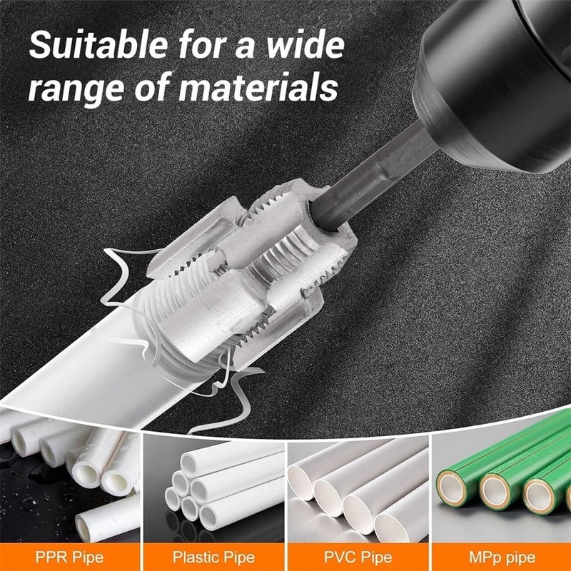 Pipe Threading Tool For PVC Water Pipe Repair 3