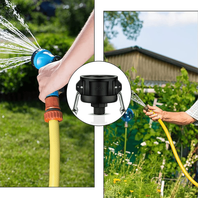 IBC Tote Adapter Camlock To Garden Hose Fitting For Gallon Tanks 1