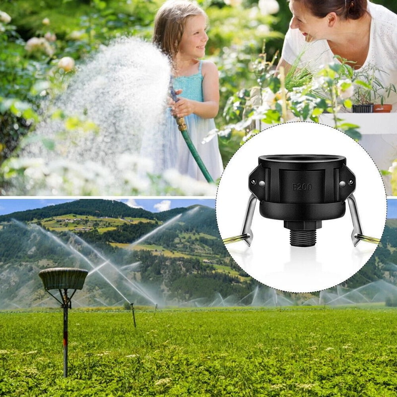 IBC Tote Adapter Camlock To Garden Hose Fitting For Gallon Tanks 2