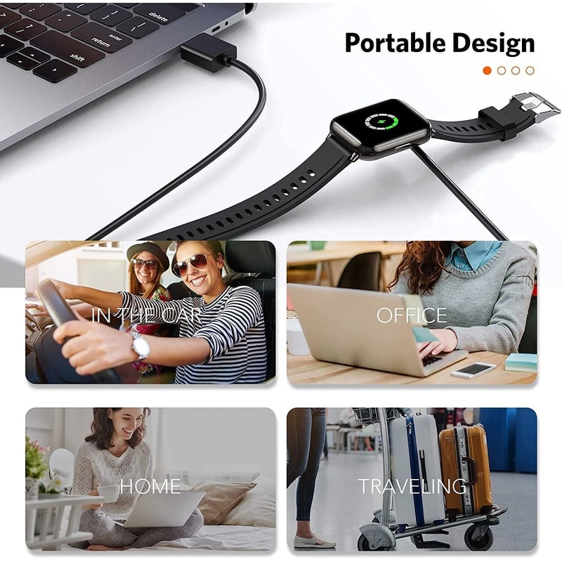 Magnetic Smart Watch Charger USB Replacement Cable 1