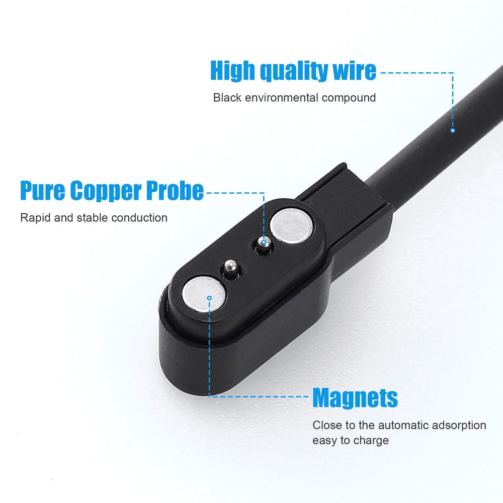 Magnetic Smart Watch Charger USB Replacement Cable 8