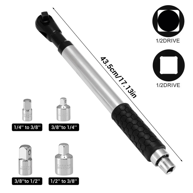 Offset Extension Wrench Impact Ratchet Extender 3