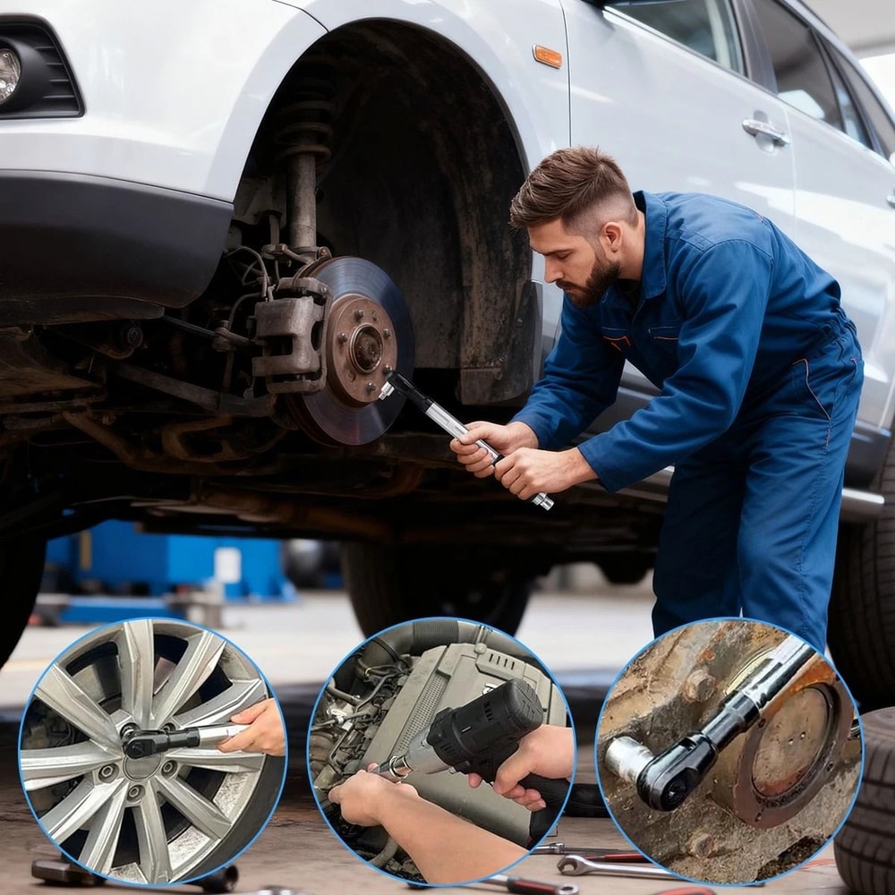 Offset Extension Wrench Impact Ratchet Extender 1