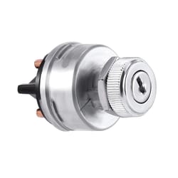 universal ignition key starter switch with keys for car, tractor, and trailer