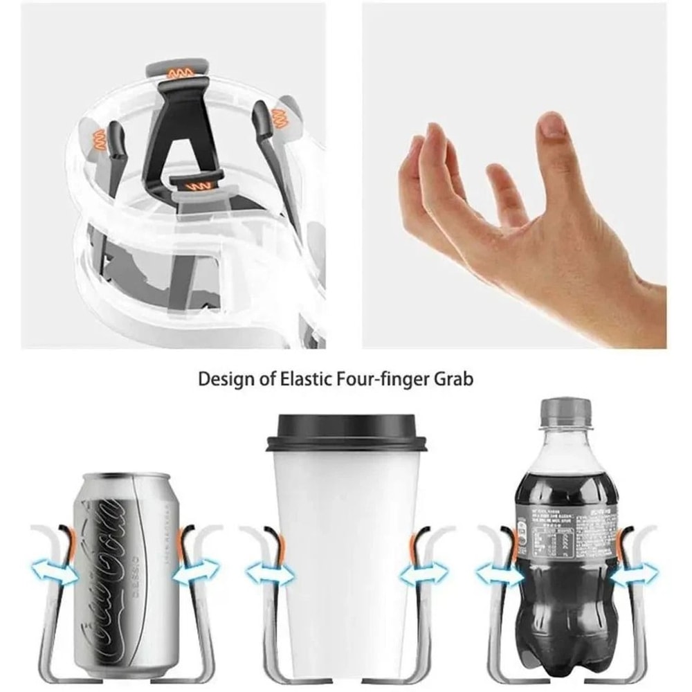 Car Cup Holder Expander Adjustable Cup Holder Extender For Large Bottles 4