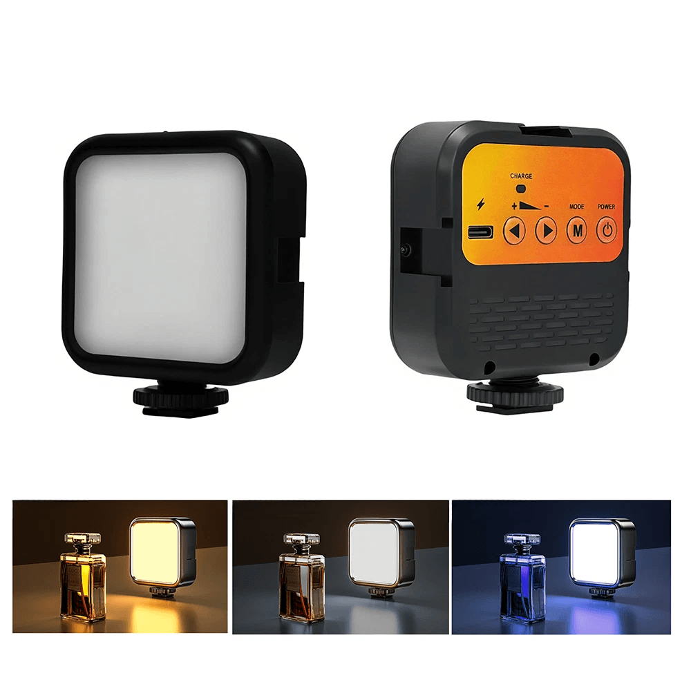 Overhead Phone Mount With LED Light Flexible Desk Phone Holder For Video Recording 9