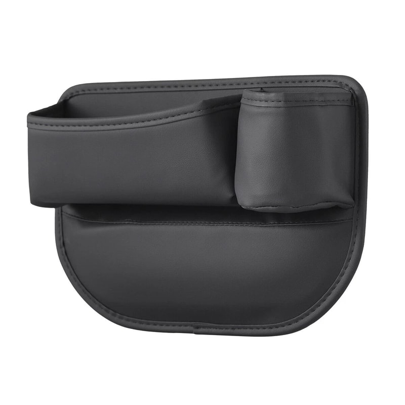 Right Side Car Seat Gap Filler Storage Box With Phone Holder 1