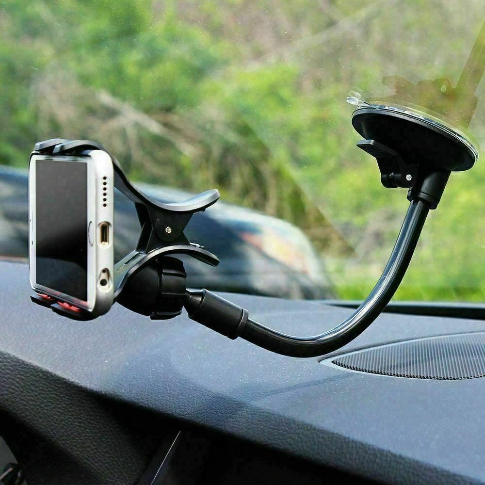 Car Phone Mount Windshield Holder Universal Adjustable Dashboard Cradle 5