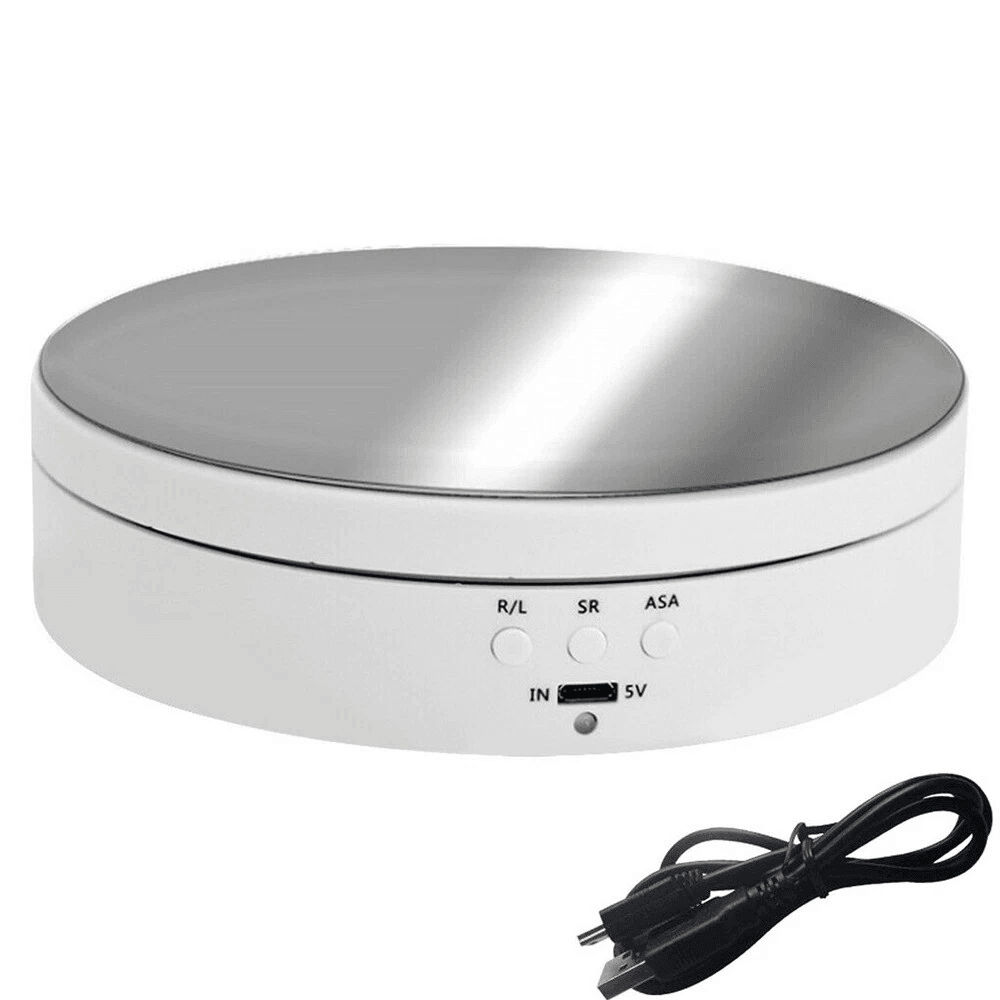Electric Motorized Rotating Display Stand For Jewelry Photography 6
