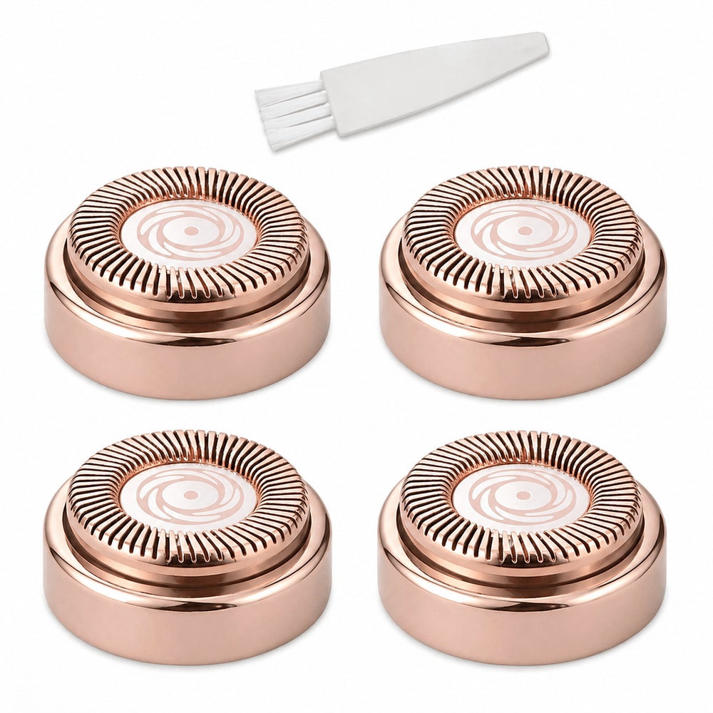 Flawless Hair Remover Replacement Heads Gen Blades With Cleaning Brush 0