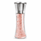 Stainless Steel Salt And Pepper Grinder With Refillable Glass Bottle 0