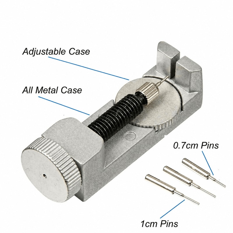 Adjustable Watch Band Link Remover Tool Kit For Easy Strap Repair 0