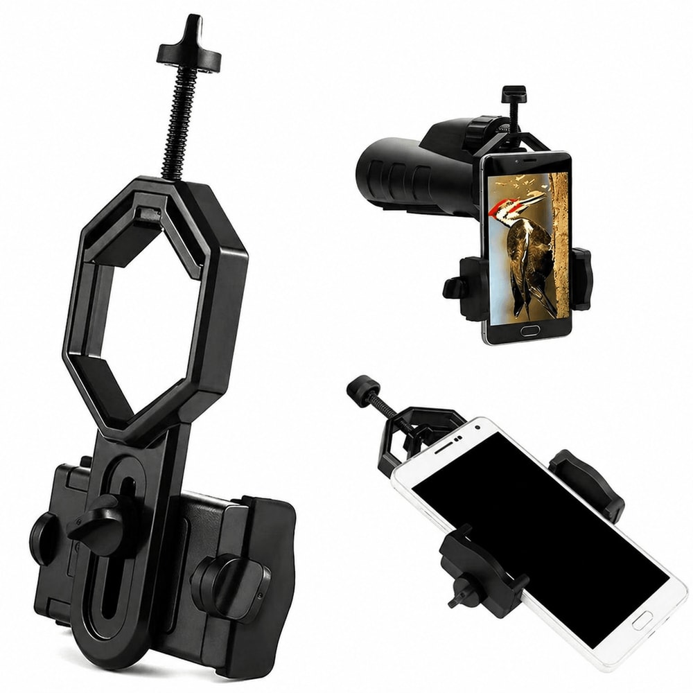 Universal Telescope Phone Adapter For Spotting Scopes And Monoculars 0