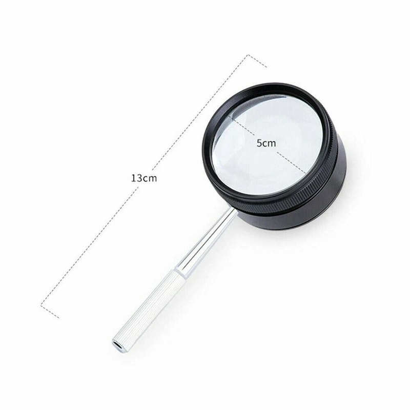 Magnifying Glass Coin And Jewelry Magnifier With Non Slip Handle 6