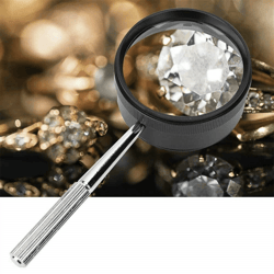 magnifying glass coin and jewelry magnifier with non slip handles