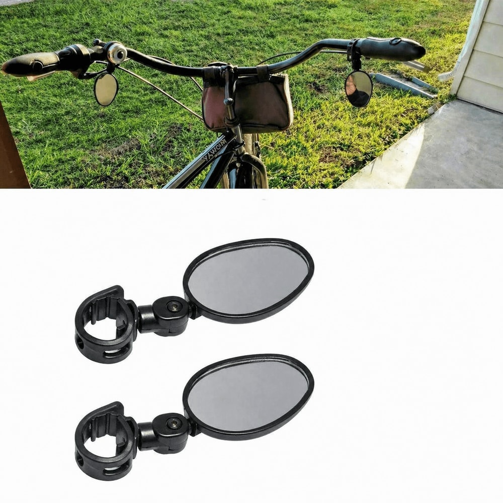 Adjustable Bike Handlebar Mirrors For MTB Recumbent And Urban Bikes 0