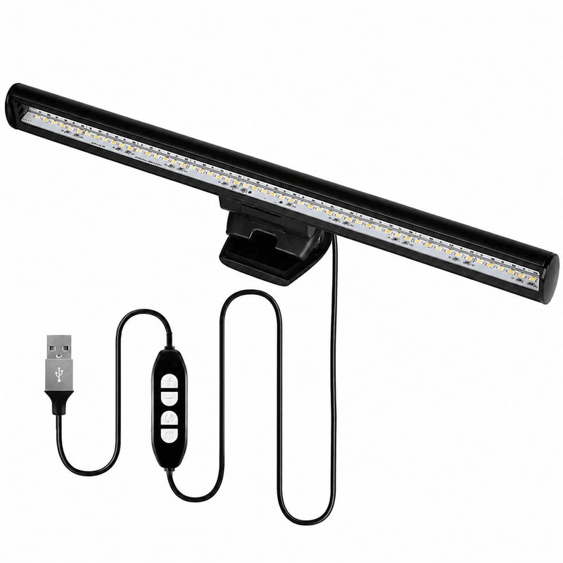 USB Monitor Light Bar Eye Caring Dimmable LED Screen Lamp 0