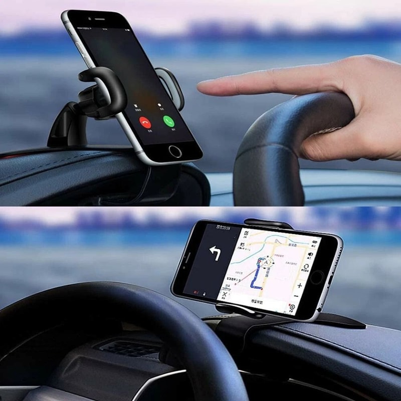 Universal HUD Car Dashboard Phone Holder With GPS Mount 1