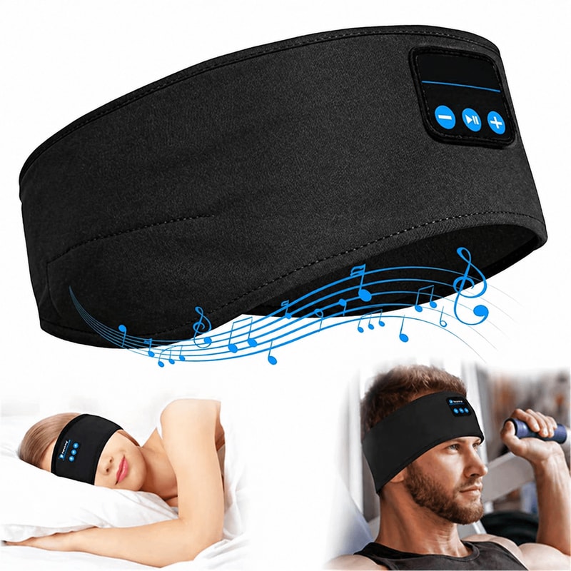 Bluetooth Sleep Headband Headphones For Rest Travel And Workouts 0