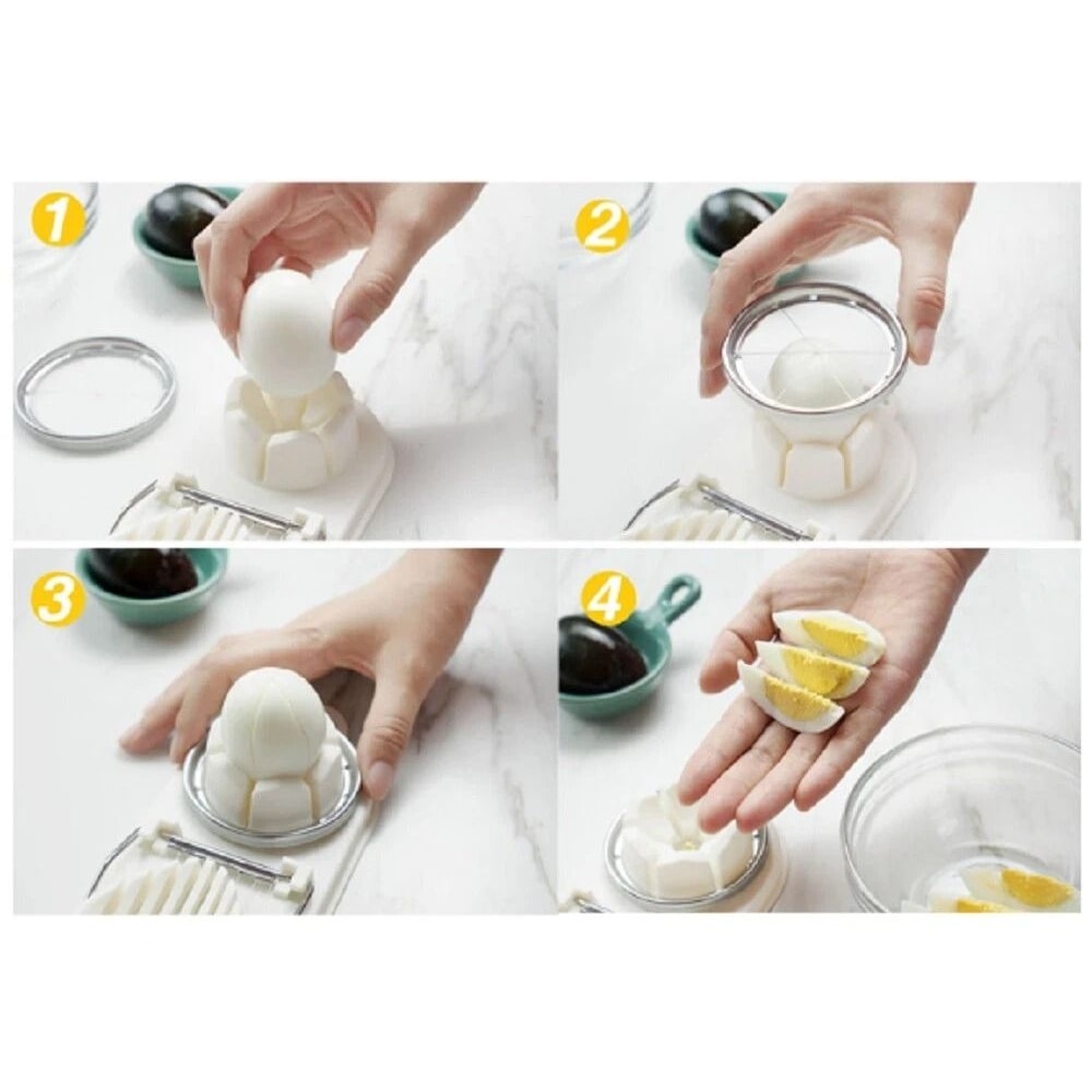 Stainless Steel Egg Slicer For Mushrooms Tomatoes And Soft Foods 5