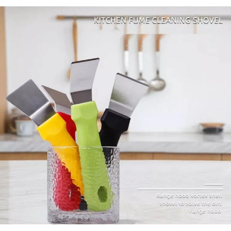 Stainless Steel Multipurpose Spatula And Scraper Set Piece Ice Scoop Kitchen Tool 5