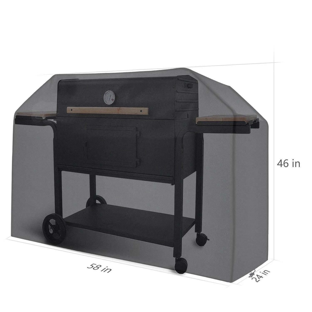 Heavy Duty Waterproof Grill Cover For Outdoor BBQ Gas Grills 9