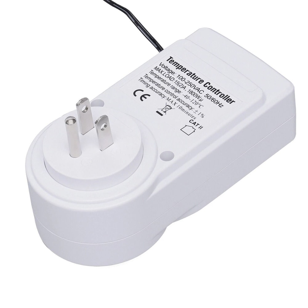 Smart LCD Plug In Thermostat Timer Temperature Controller Switch For Home Greenhouse 13