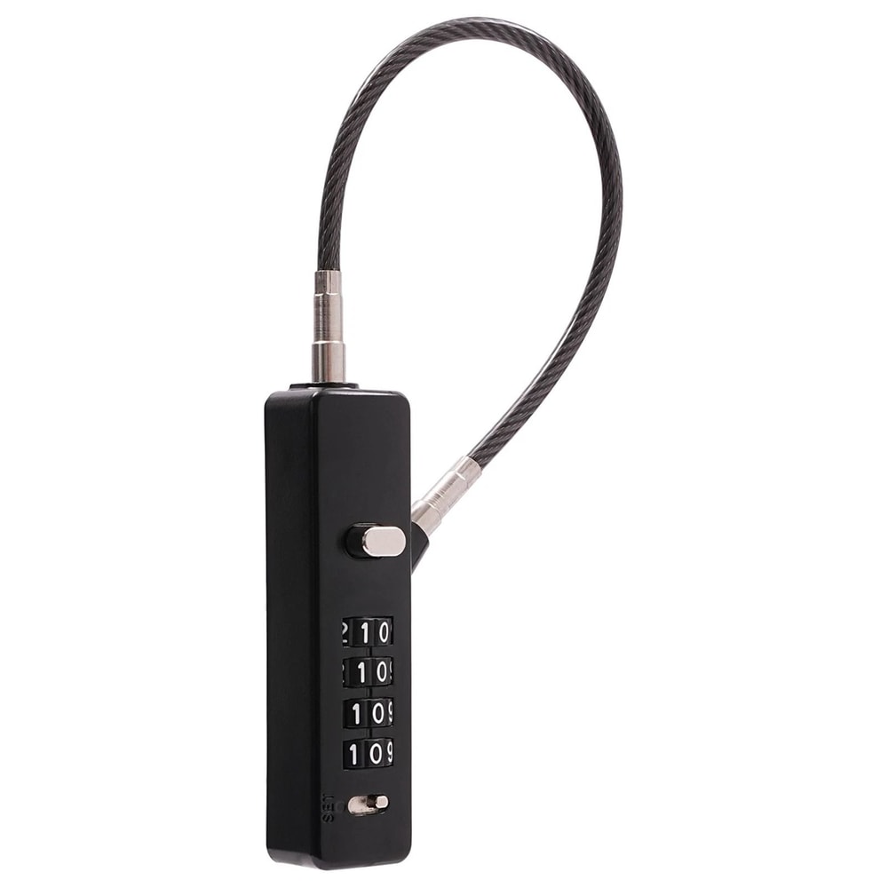 Digit Combination Cable Lock For Bike Luggage Fences And Garage Gates Secure And Durable 2