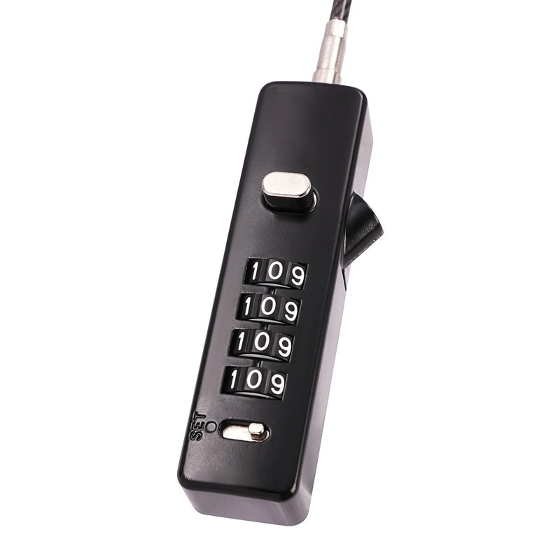Digit Combination Cable Lock For Bike Luggage Fences And Garage Gates Secure And Durable 7