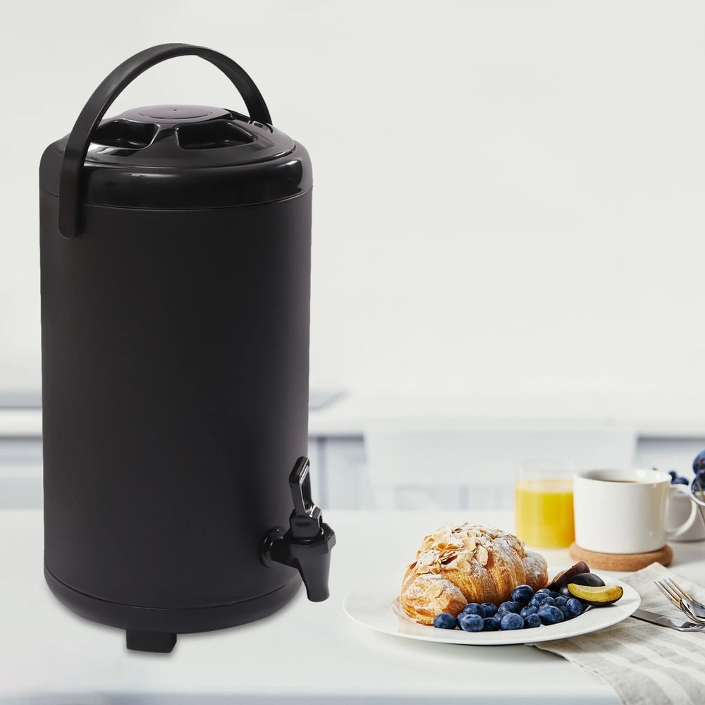 Stainless Steel Insulated Beverage Dispenser For Hot Cold Milk Thermal Beverage Dispenser 0