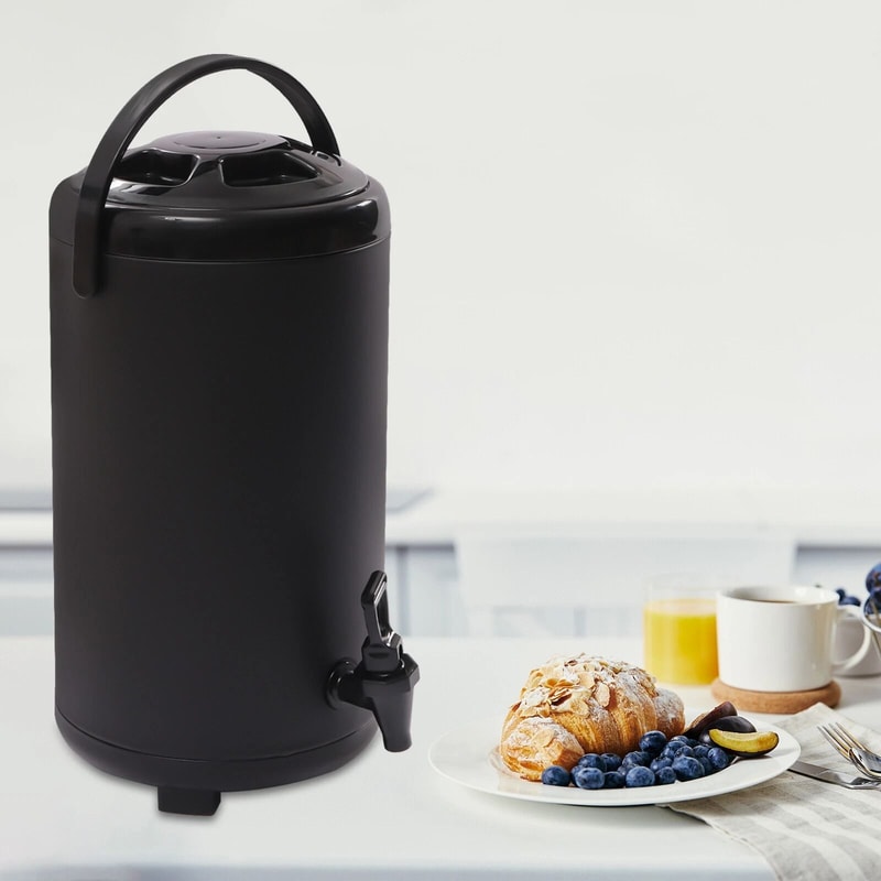 Stainless Steel Insulated Beverage Dispenser For Hot Cold Milk Thermal Beverage Dispenser 0