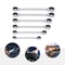 Premium Tooth Ratcheting Wrench Set Durable Metric Hand Tool Kit 5