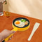 Yellow Compact Mini Electric Skillet Non Stick Portable Frying Pan 5