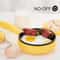 Yellow Compact Mini Electric Skillet Non Stick Portable Frying Pan 7