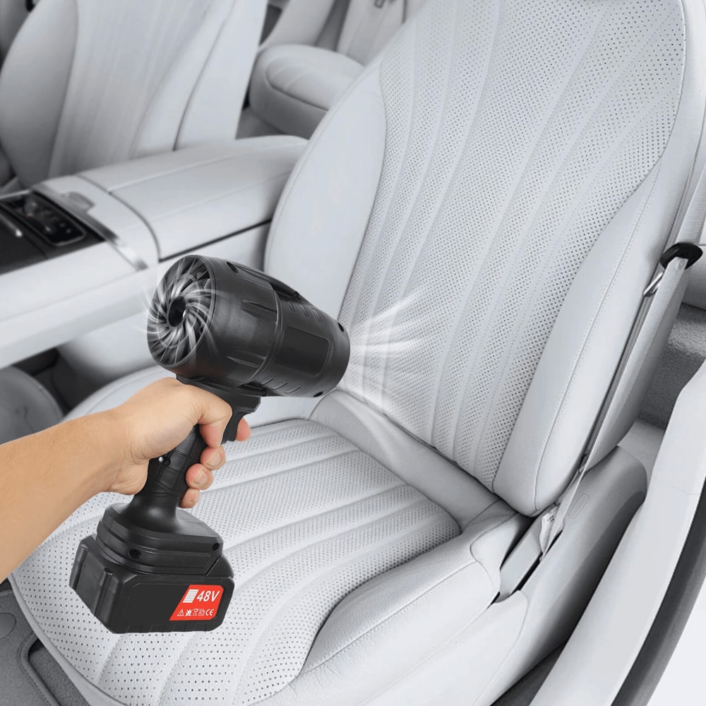 Premium Portable Cordless Car Dryer Turbo Air Blower High Velocity Vehicle Drying Tool 0