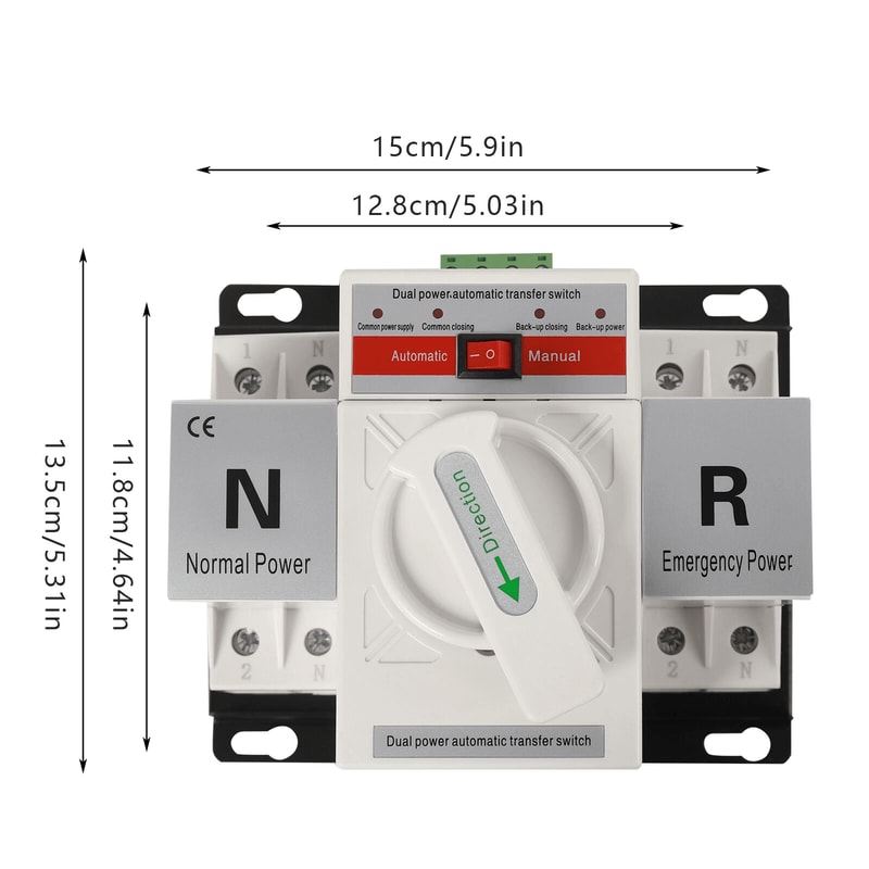 Dual Power Automatic Transfer Switch Reliable Generator Changeover Switch For Seamless Power Transf 18