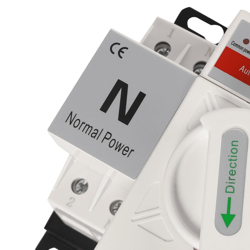 Dual Power Automatic Transfer Switch Reliable Generator Changeover Switch For Seamless Power Transf 12