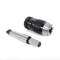 Precision Keyless Drill Chuck With Arbor For Lathe Mill 5