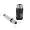 Precision Keyless Drill Chuck With Arbor For Lathe Mill 7
