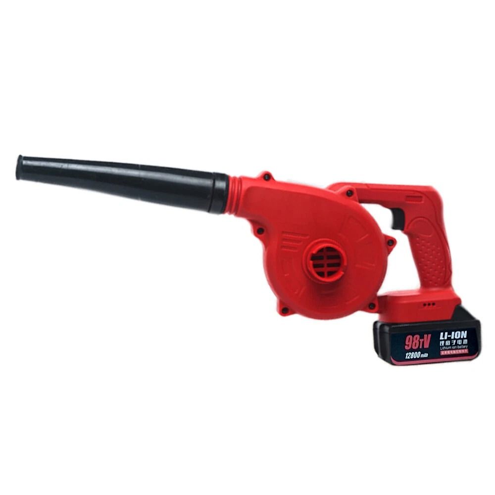 Compact Cordless Handheld Leaf Blower With Battery Charger Perfect For Workshop Home Use 2