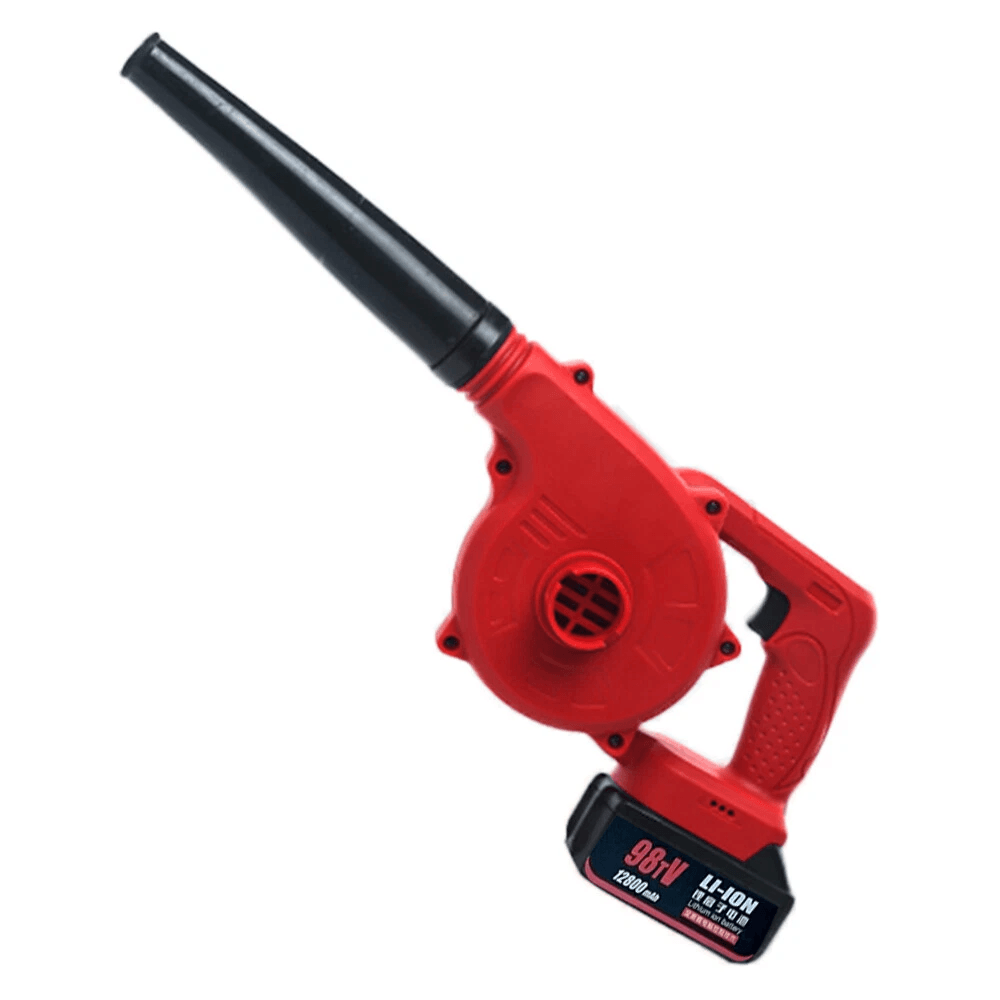 Compact Cordless Handheld Leaf Blower With Battery Charger Perfect For Workshop Home Use 1