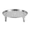 Stainless Steel Stock Pot With Steaming Rack Clear Lid Perfect For Cooking Steaming 7