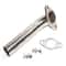 Stainless Steel Wastegate Dump Tube For Turbo Actuator Bolt Pipe Flange 0