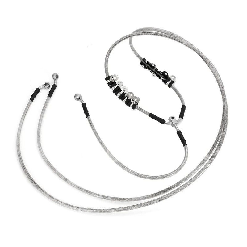 Braided Brake Hose Line Kit For Can Am Maverick 3