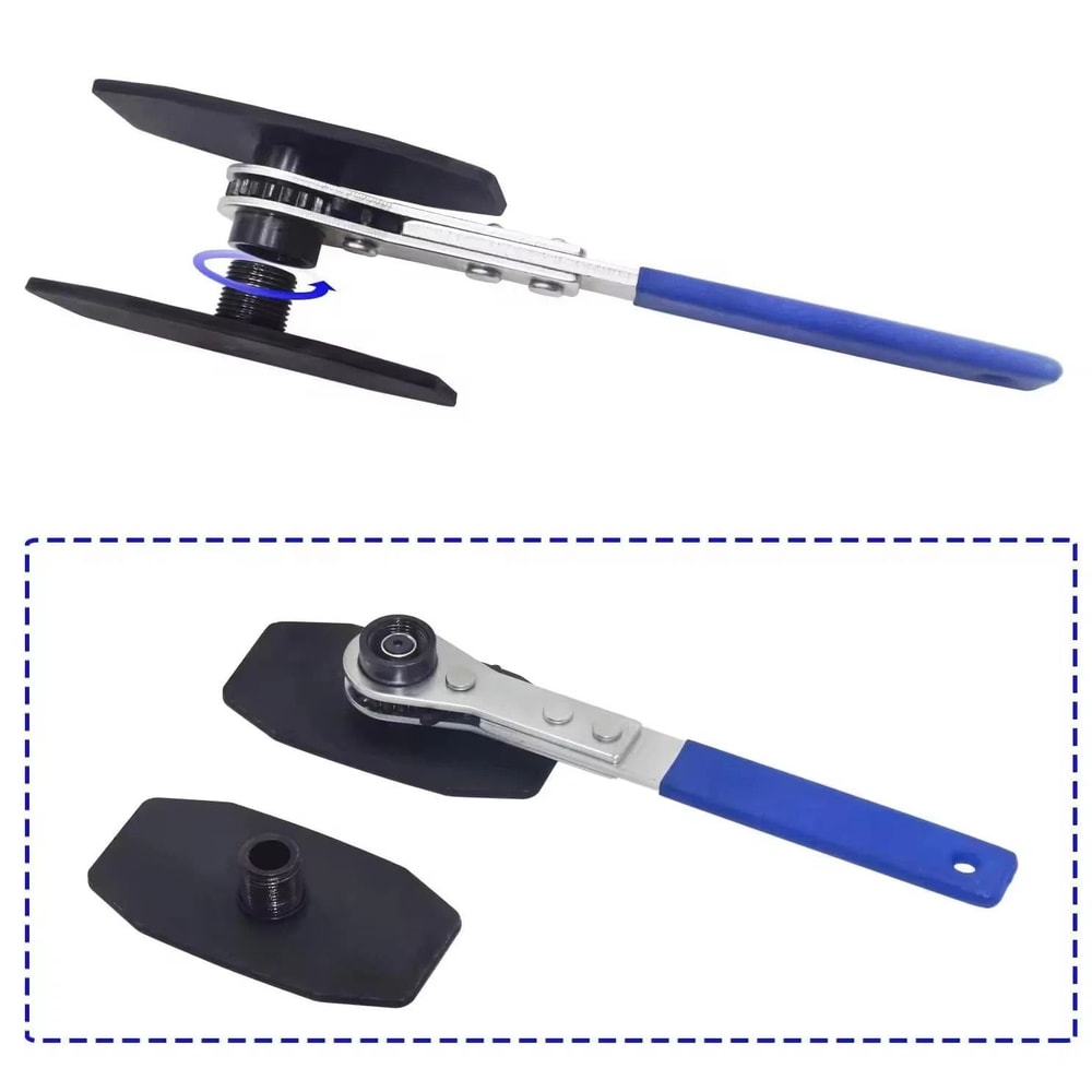 Ratchet Brake Piston Wrench Portable Brake Caliper Tool For Effortless Brake Pad Installation 8