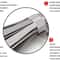 Stainless Steel Zip Ties Heavy Duty Self Locking Metal Cable Ties 11