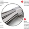 Stainless Steel Zip Ties Heavy Duty Self Locking Metal Cable Ties 11