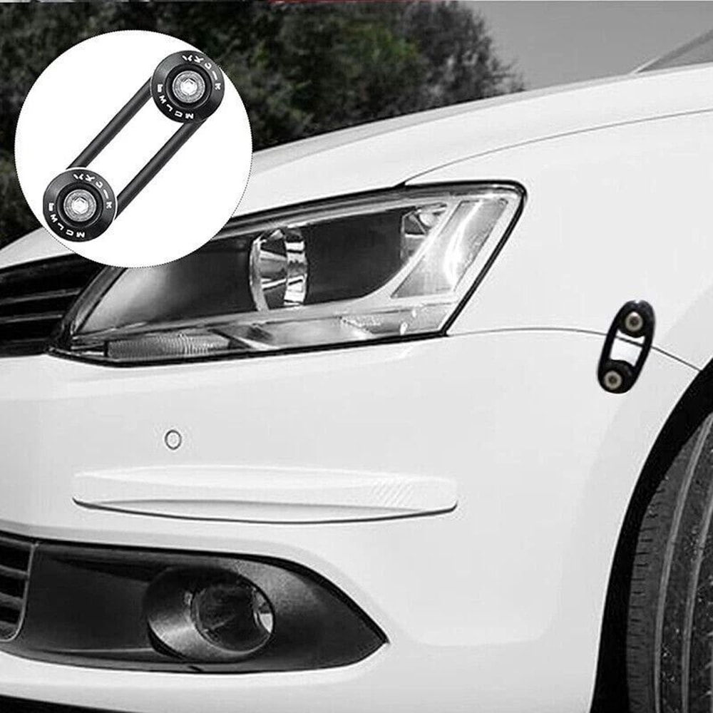 Quick Release Fasteners Aluminum Bumper Kit For Trunk Fender Hatch Lids 3