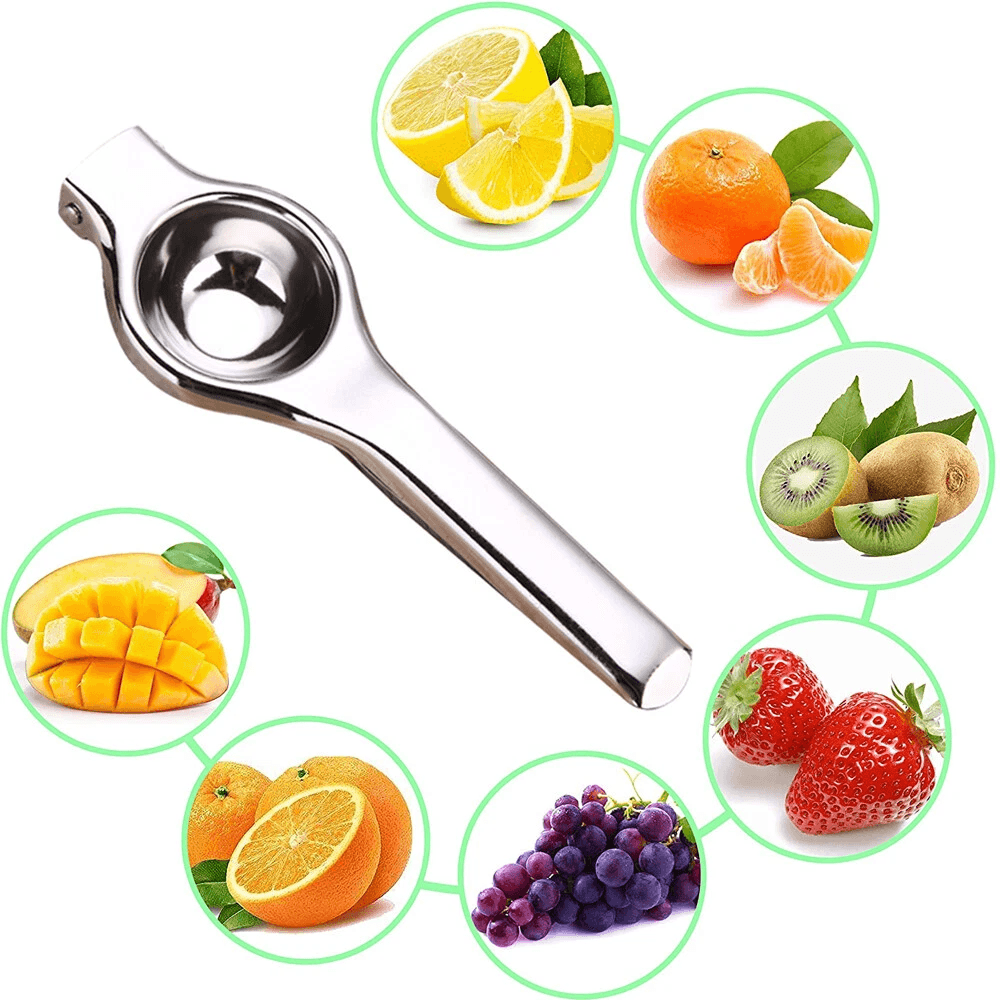 Stainless Steel Lemon Squeezer Manual Citrus Juicer For Lemon Lime Orange 1