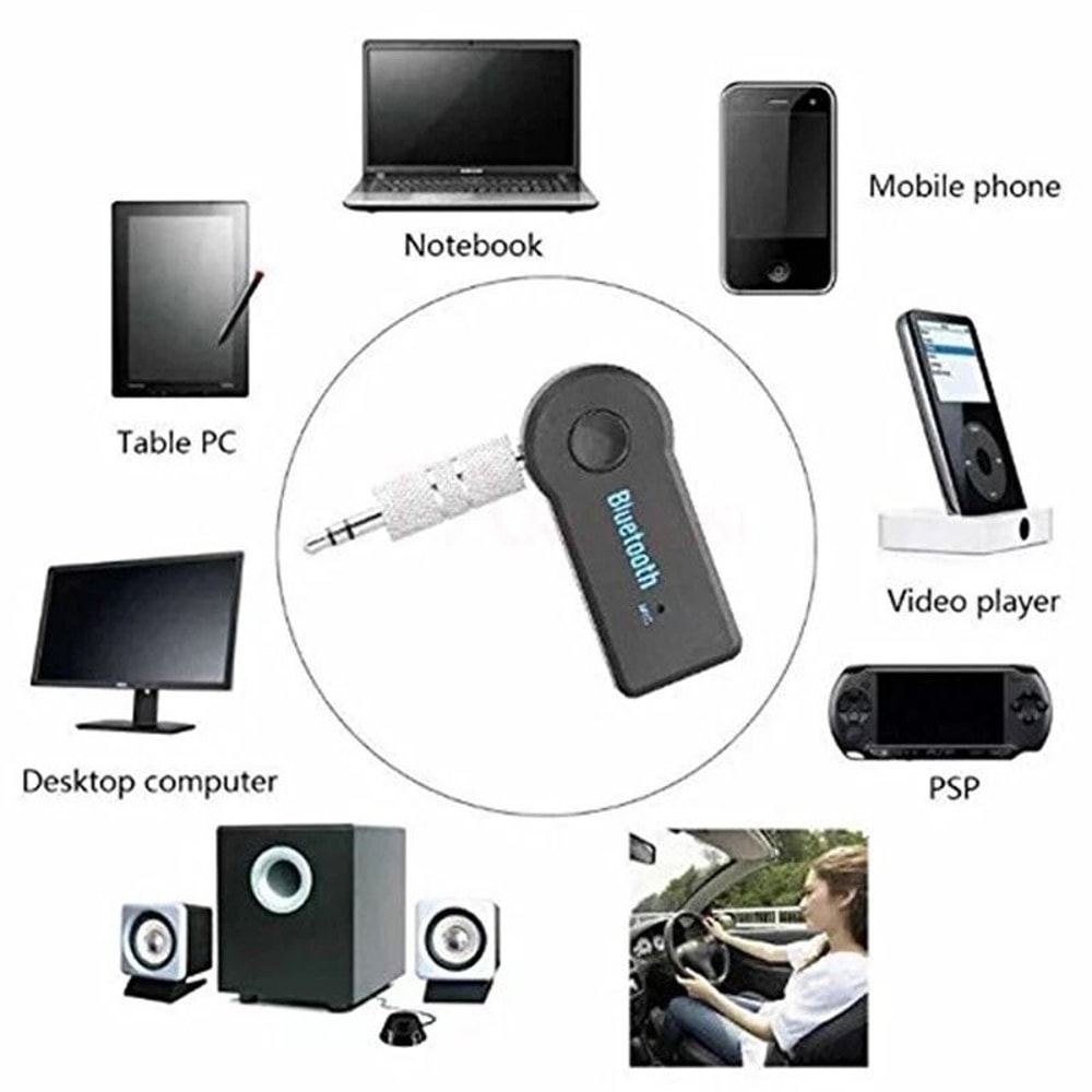 Bluetooth Receiver Adapter For Car And Home Stereo 1